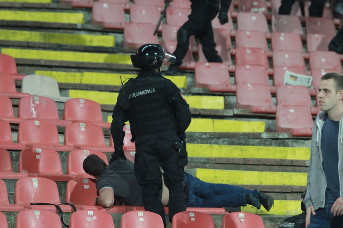 FOTO: AA/Incident na stadionu